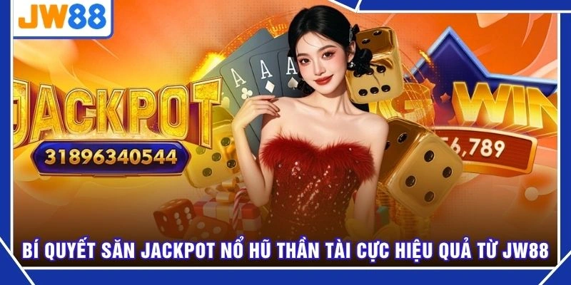 Bí quyết săn jackpot nổ hũ thần tài cực hiệu quả từ JW88