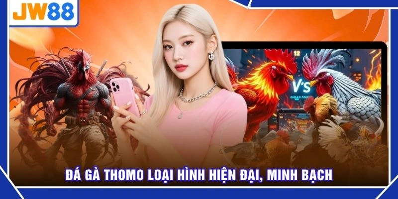 Đá gà Thomo loại hình hiện đại, minh bạch