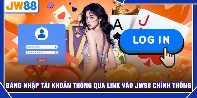 Đăng nhập tài khoản thông qua link vào JW88 chính thống