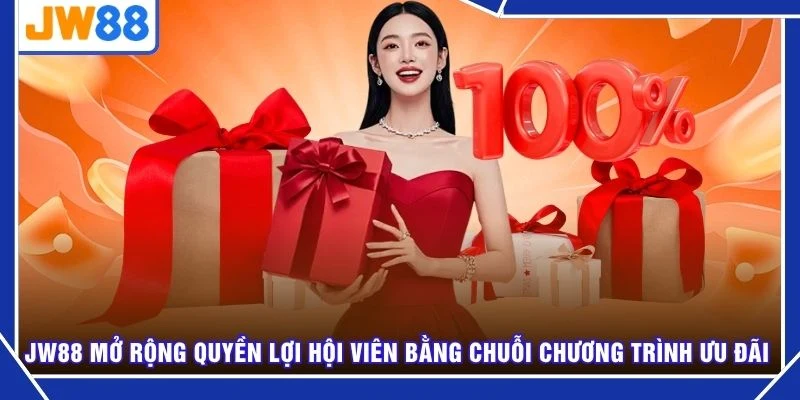 JW88 mở rộng quyền lợi hội viên bằng chuỗi chương trình ưu đãi