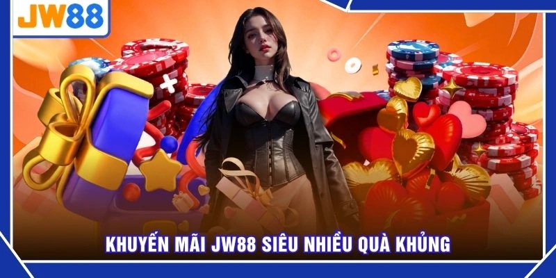 Khuyến mãi JW88 siêu nhiều quà khủng