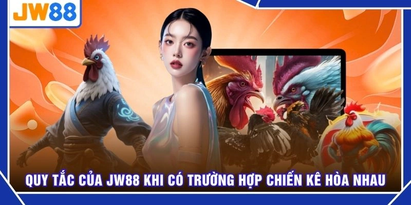 Quy tắc của JW88 khi có trường hợp chiến kê hòa nhau