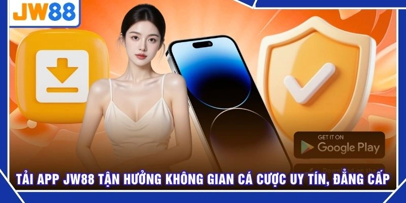 Tải app JW88 tận hưởng không gian cá cược uy tín, đẳng cấp